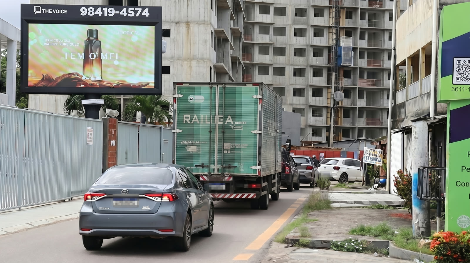 Painel de LED em Rua Stênio Neves, 131 — Parque Dez